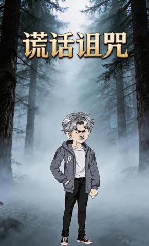 短剧《谎话诅咒》海报