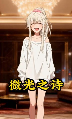 短剧《微光之诗》海报