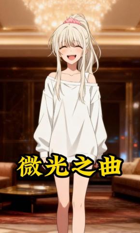 短剧《微光之曲》海报