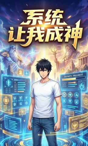短剧《系统让我成神》海报