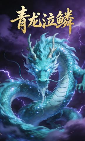 短剧《青龙泣鳞》海报