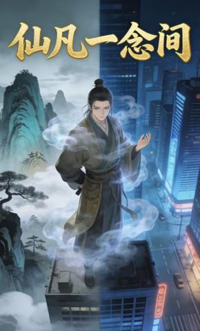 短剧《仙凡一念间》海报