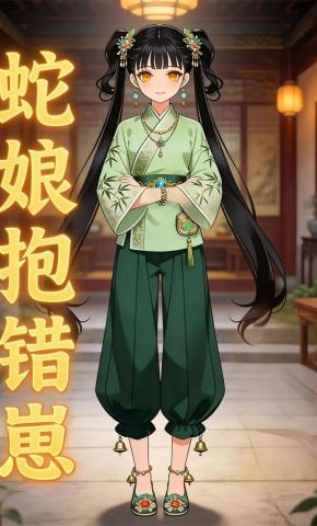 短剧《蛇娘抱错崽》海报