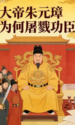 短剧《大帝朱元璋为何屠戮功臣》海报