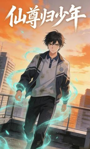 短剧《仙尊归少年》海报