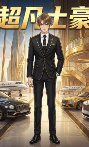 短剧《超凡土豪》海报