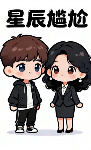 短剧《星辰尴尬》海报