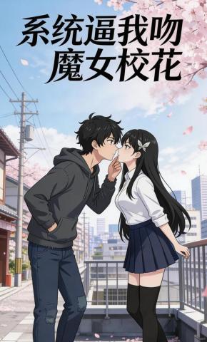 短剧《系统逼我吻魔女校花》海报