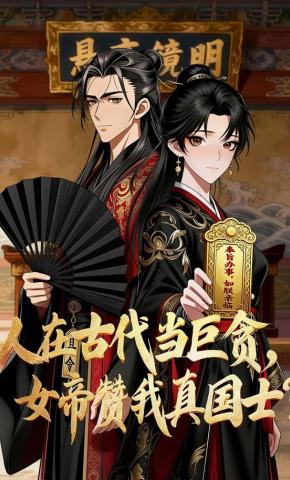 短剧《人在古代当巨贪，女帝赞我真国士？》海报