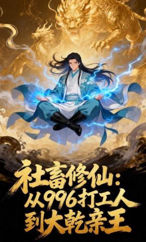 短剧《社畜修仙：从996打工人到大乾亲王》海报