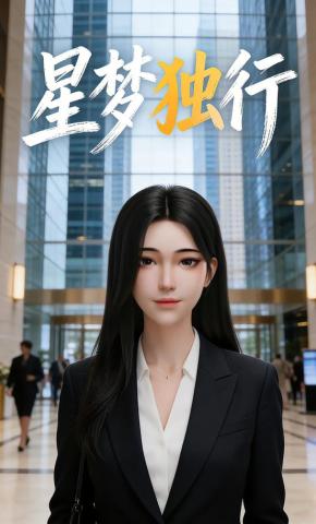 短剧《星梦独行》海报