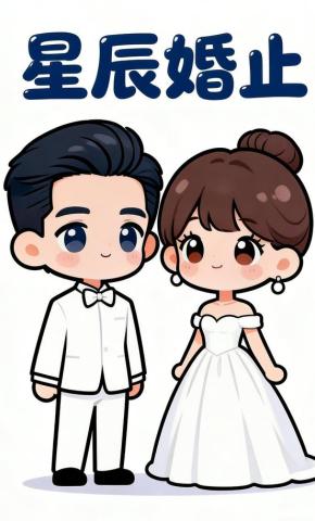短剧《星辰婚止》海报