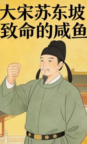 短剧《大宋苏东坡致命的咸鱼》海报