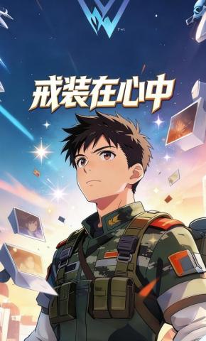 短剧《戎装在心中》海报