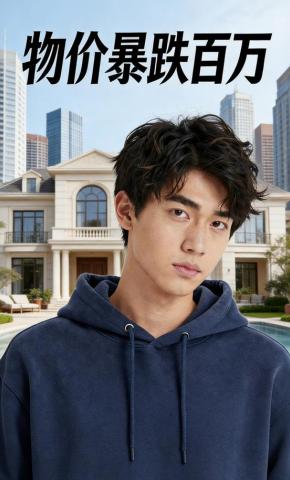 短剧《物价暴跌百万》海报