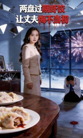 短剧《两盘过期虾饺，让丈夫悔不当初》海报