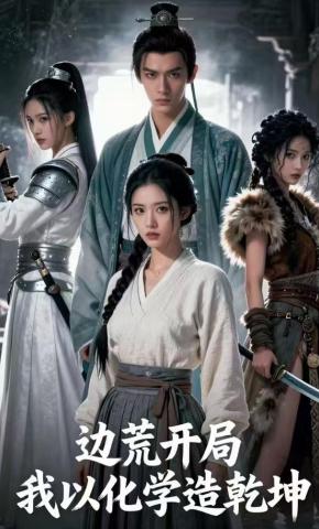 短剧《边荒开局，我以化学造乾坤》海报