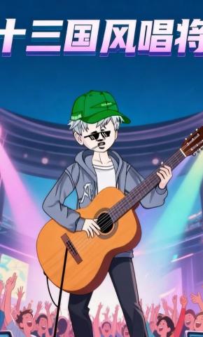 短剧《十三国风唱将》海报