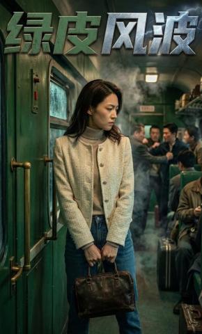 短剧《绿皮风波》海报