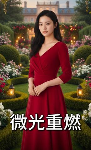 短剧《微光重燃》海报