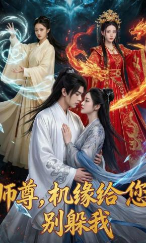 短剧《师尊，机缘给您别躲我》海报