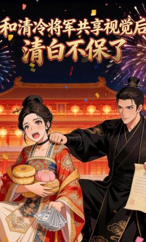 短剧《和清冷将军共享视觉后，清白不保了》海报