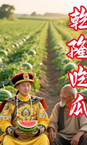 短剧《乾隆吃瓜》海报