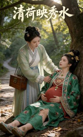 短剧《清荷映秀水》海报