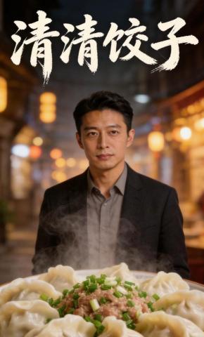 短剧《清清饺子》海报