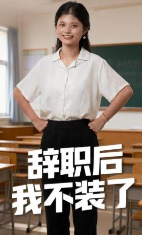 短剧《辞职后我不装了》海报