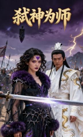 短剧《弑神为师》海报