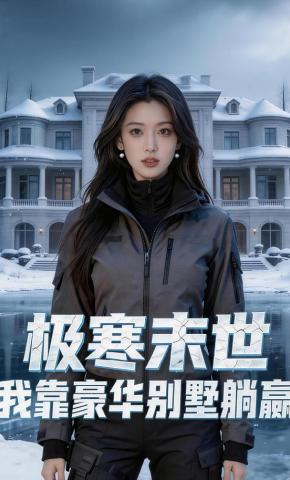 短剧《极寒末世，我靠豪华别墅躺赢》海报