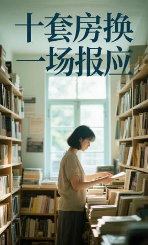 短剧《十套房换一场报应》海报