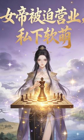 短剧《女帝被迫营业，私下软萌》海报