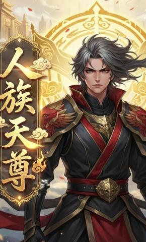 短剧《人族天尊》海报