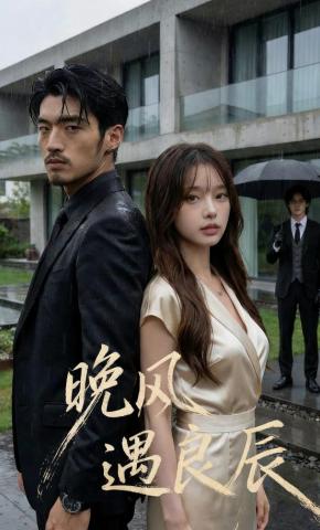 短剧《晚风遇良辰》海报