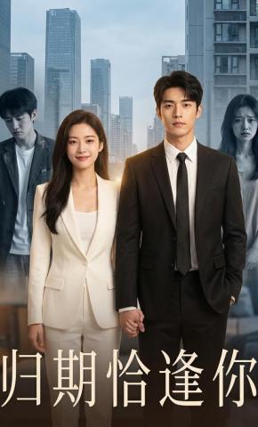 短剧《归期恰逢你》海报