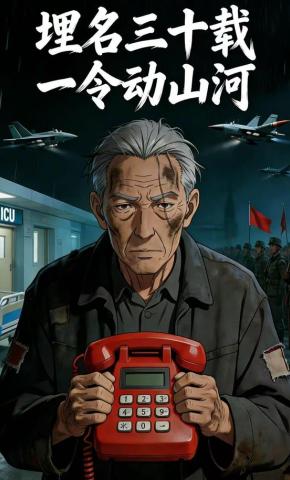 短剧《埋名三十载一令动山河》海报