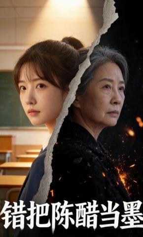 短剧《错把陈醋当墨》海报