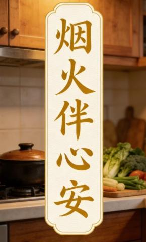 短剧《烟火伴心安11》海报