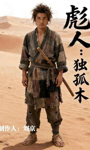 短剧《彪人：独孤木》海报