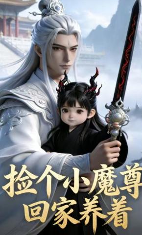 短剧《捡个小魔尊回家养着》海报