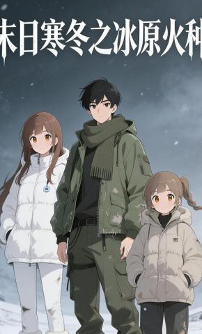 短剧《末日寒冬之冰原火种》海报