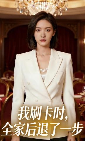 短剧《我刷卡时，全家后退了一步》海报