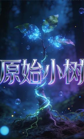 短剧《原始小树》海报