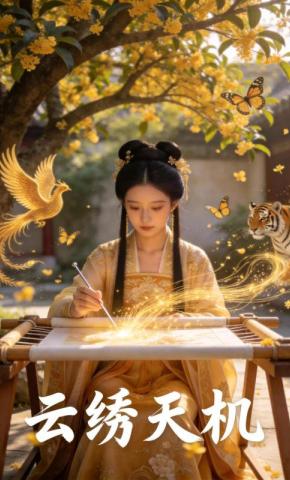 短剧《云绣天机》海报