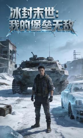 短剧《冰封末世：我的堡垒无敌》海报