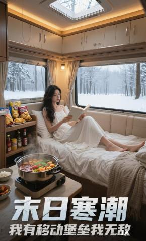 短剧《末日寒潮我有移动堡垒我无敌》海报