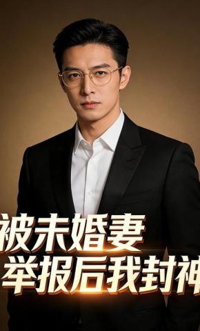 短剧《被未婚妻举报后，我封神》海报
