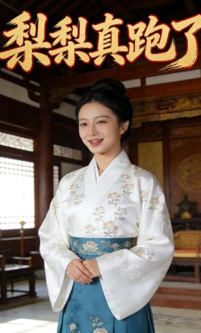 短剧《梨梨真跑了》海报